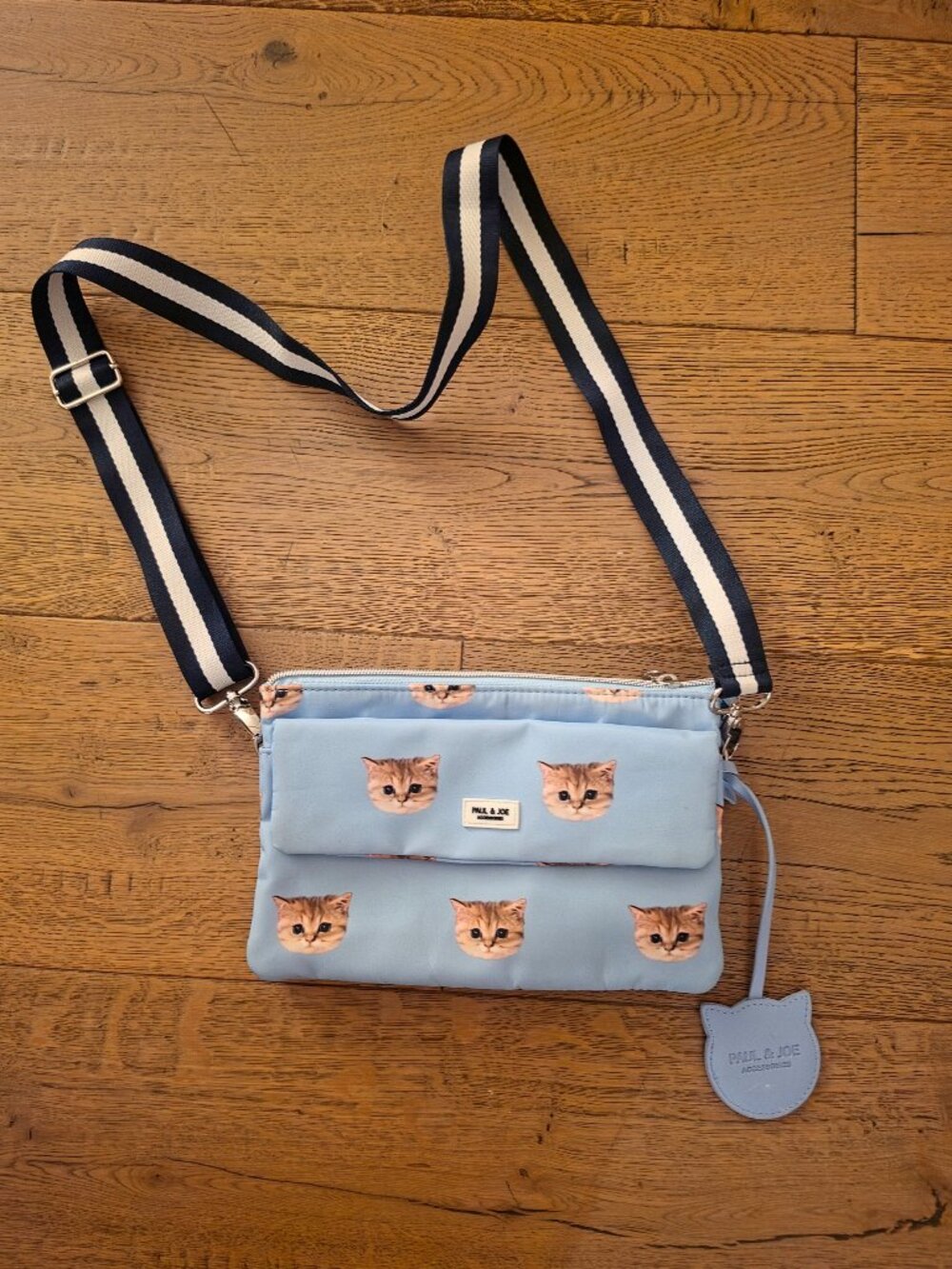 Paul & Joe cat crossbody purse